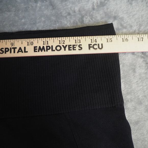 THIRDLOVE Flex Seamless Compression Leggings Black Sz 1X High Rise Workout Train - Picture 2 of 9